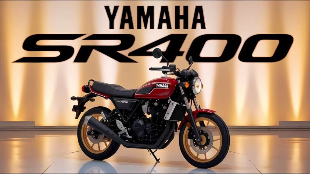 New 2025 Yamaha SR400