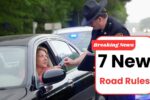 Seven New Road Rules